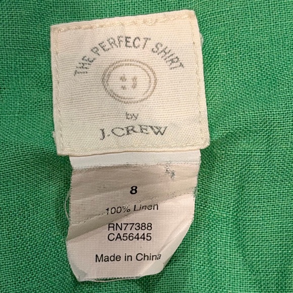 J.Crew Linen Button Down - Picture 3 of 3